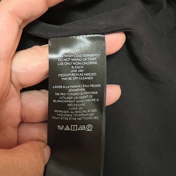 NWT Anthropologie Lacy V front/back black floral lace mini dress - Choos… - Picture 9 of 14